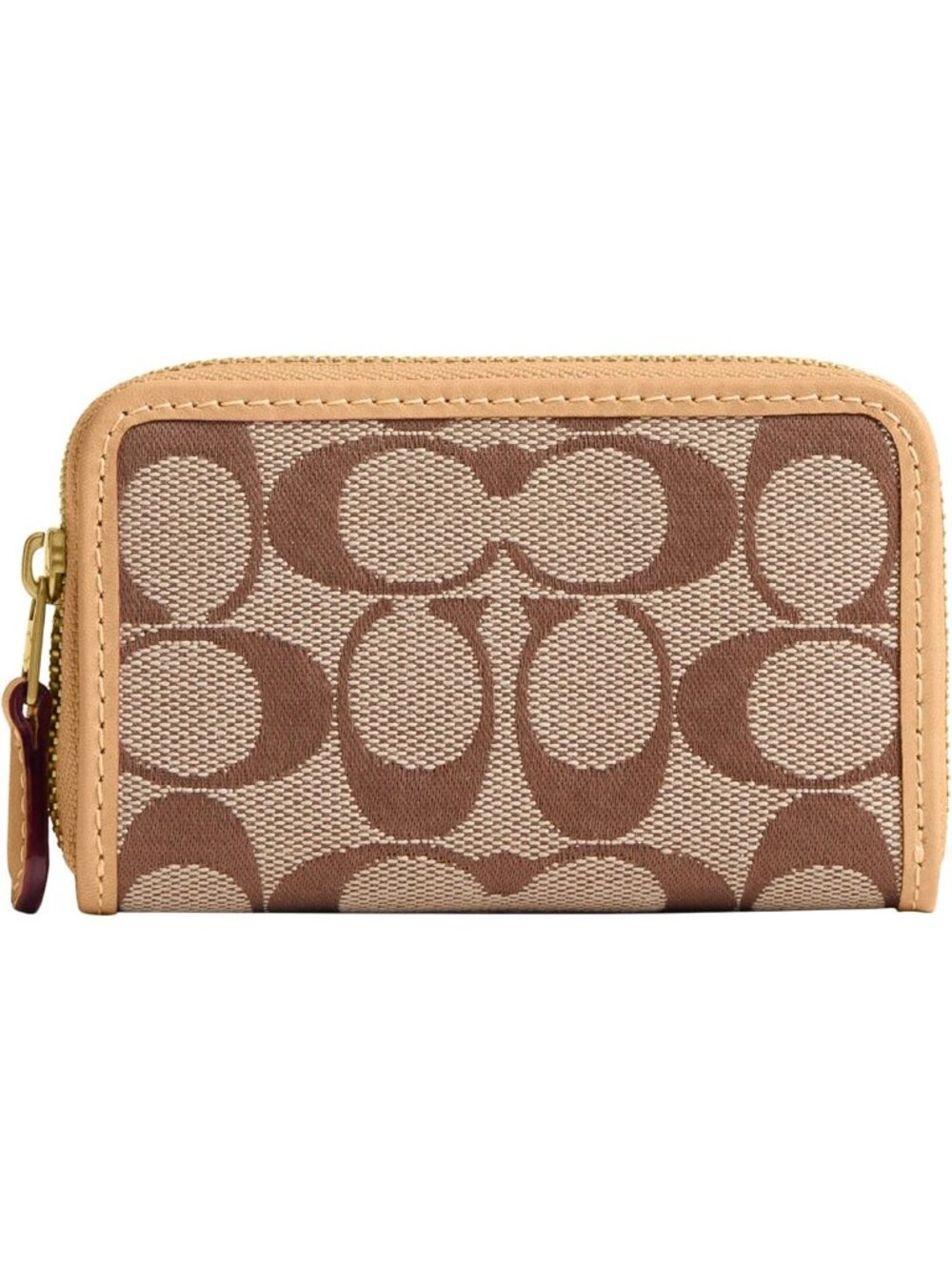 Chic Small Zip Around Card Case | Stylish Wallet for Cards & Cash, Compact